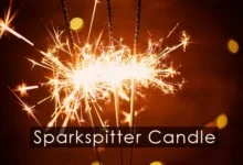 Sparkspitter Candle