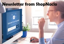 Newsletter from ShopNaclo